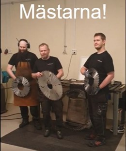 Vårt nya sliprum är invigt