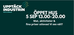 5 september bjuder vi in till Öppet hus 